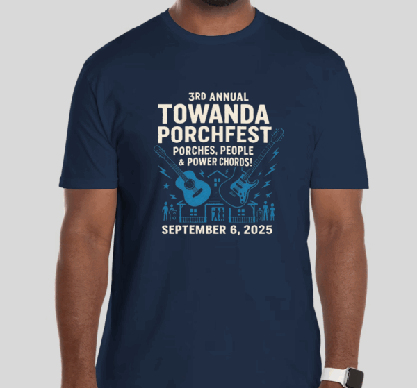 Towanda Porchfest 2025 T-Shirt Pre-Orders - Image 2